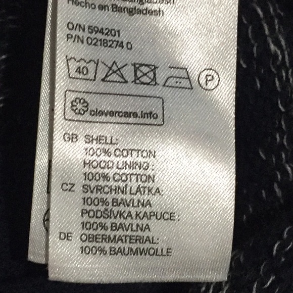 H&M sweater with hoodie size Medium - Picture 9 of 10